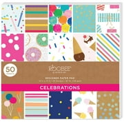 Roobee by Mara Mi Celebrations Paper Pad 12" x 12" - 24 lb/ 100 GSM, 50 sheets