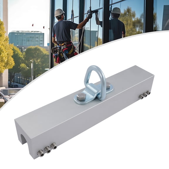 Roof Anchor Clamp, Standing Seam Roof Clamp Anchor with 360 Swivel Point, Reusable Roof Anchor Clamp