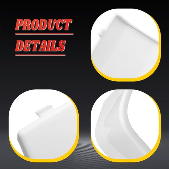 Roof Dome Bulb Lens White Cover Replace# D2LY13783E Compatible with Ford F150 1980-1996 Bronco 1980-1996 Overhead Dome Map Light Cover$$Vehicle Parts & Accessories