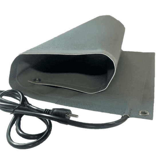 Roof Heating System, Snow Outdoor Melting Mat, 120 V, 24" x 180" inches, Black
