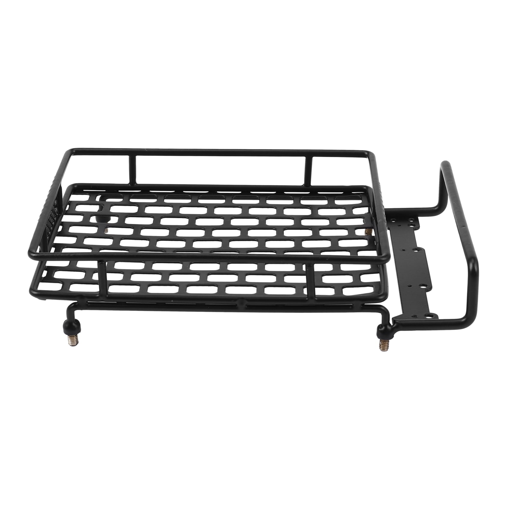Roof Luggage Rack LED Light Bar for Wrangler CC01 Axial SCX10 Aluminum