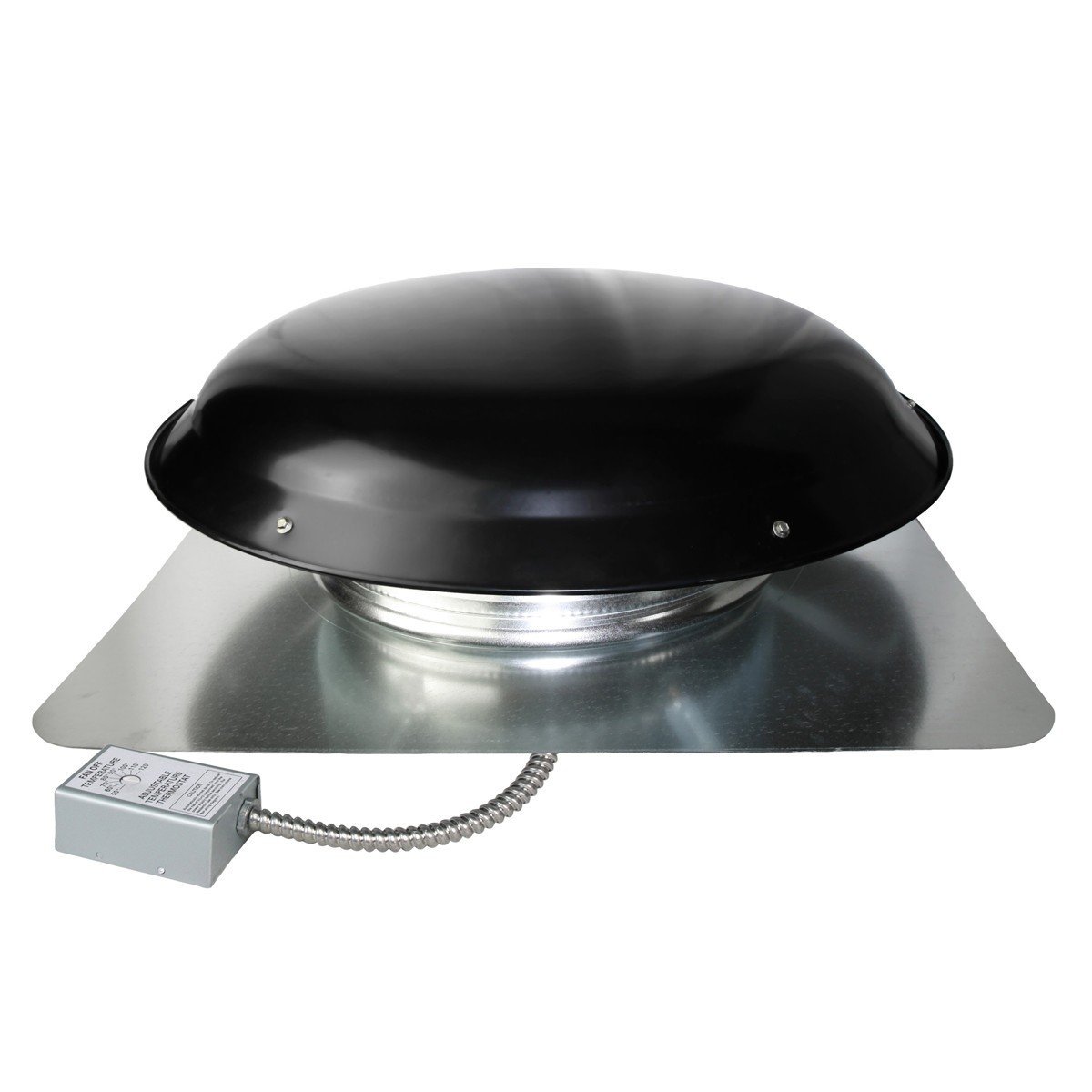 Roof Mount / Mounted Power Attic Ventilator (Black) - Walmart.com