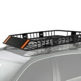 thumbnail image 1 of Roof Rack Basket, Cargo Carrier with Extension Black Car Top Luggage Holder, 200LBS Heavy Duty, Carrier Basket for SUV, Truck or RV Camping Storage Steel Construction, 1 of 7