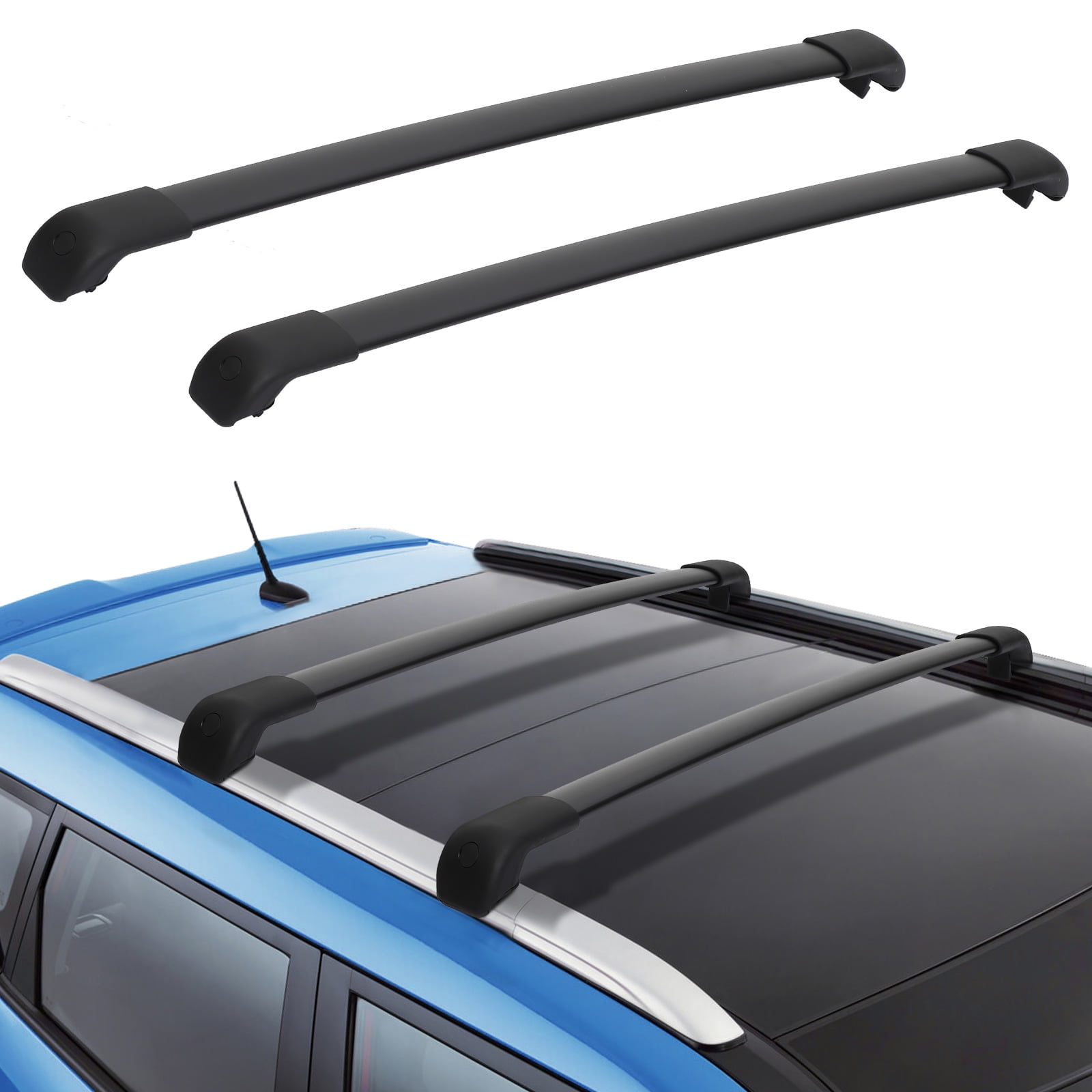 Hyundai Santa Fe Roof Cross Bars Roof Rack Cross Bar Fit for 2013-2018 Hyundai Santa Fe, Alloy Steel
