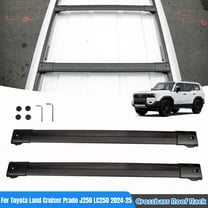 Roof Rack Cross Bars for 2024-2025 Toyota Land Cruiser Prado J250 LC250 Crossbar Luggage Rack Carrier for Rooftop Cargo, Kayak, Canoe, Bike, Snowboard