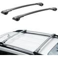 thumbnail image 1 of Roof Rack Cross Bars, Fit for 2014-2022 Subaru Forester with Raised Side Rails, 200 lbs Load Capacity, Aluminum Crossbars with Locks, for Rooftop Cargo Carrier Bag Luggage Kayak Bike, 1 of 18