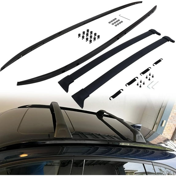 NIXFACE Roof Rack Cross Bars fit for Mazda CX-9 2016-2023 Upgrade Your Mazda CX9 cx 9 Steel