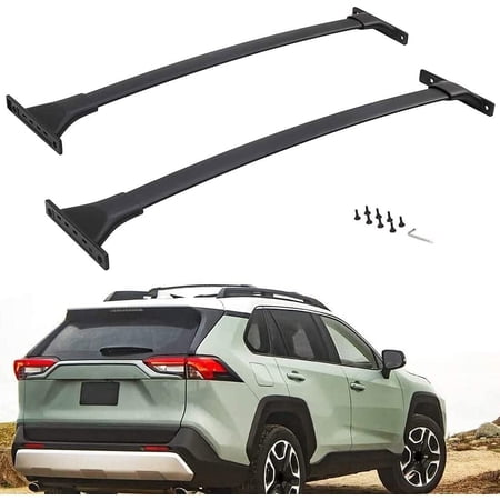 Roof Rack Cross Bars for 2019-2024 Toyota RAV4 Adventure TRD Off-Road Aluminum