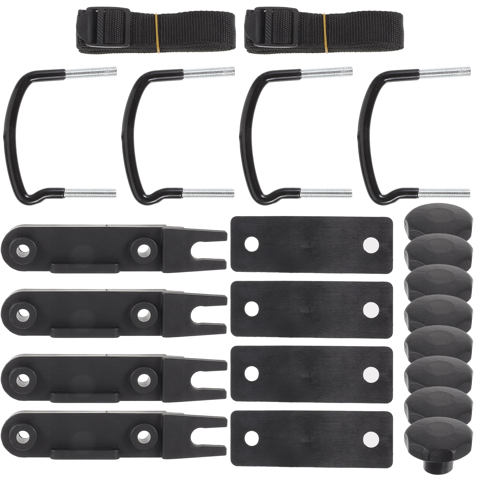 Roof Rack Mounting Brackets, 1 Set Roof Rack Mounting Bracket U Bracket Cargo Carrier Rack Bolt