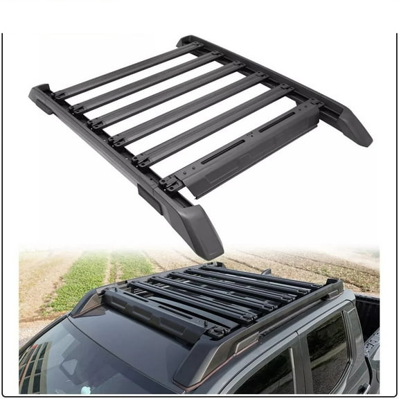 Roof Rack Platform with Movable crossbars for 2024 2025 Toyota Tacoma Double Cab