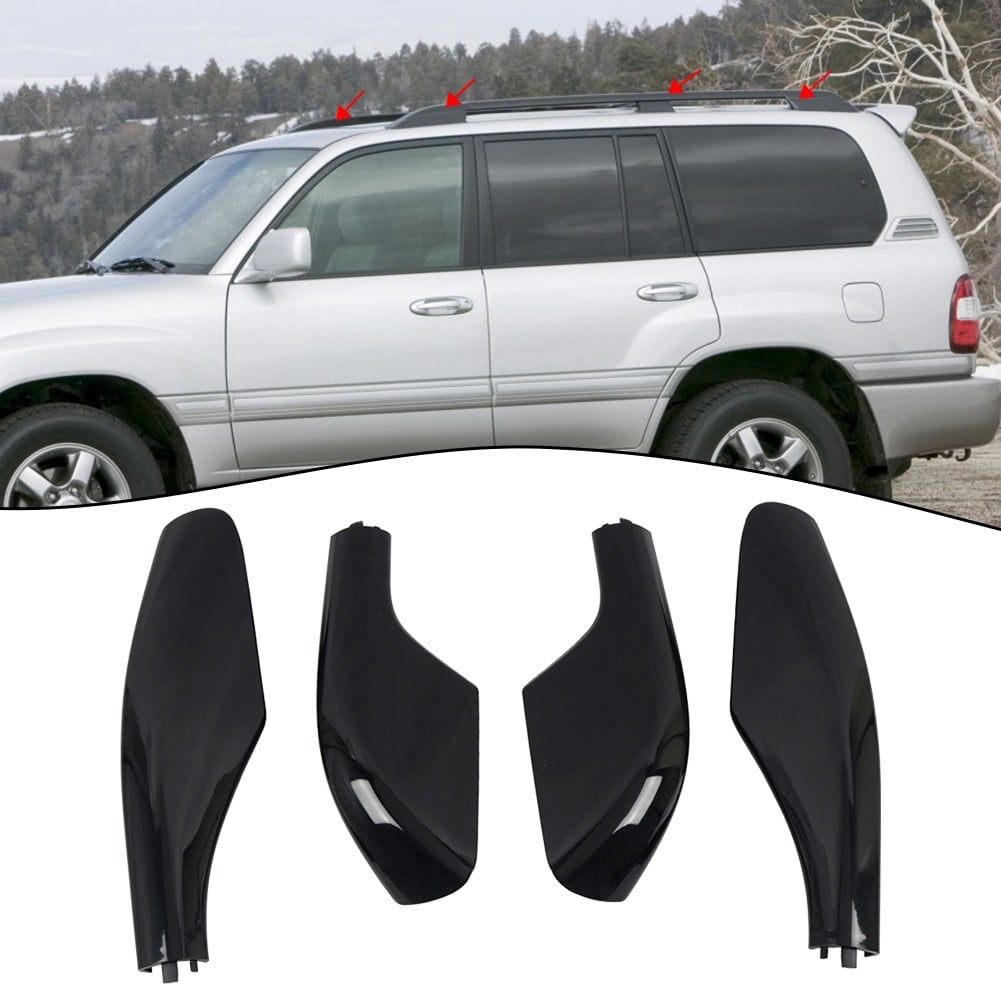 Roof Rack Rail Bar End Cover Shell Cap Fit for Land Cruiser Lc100 1998 ...