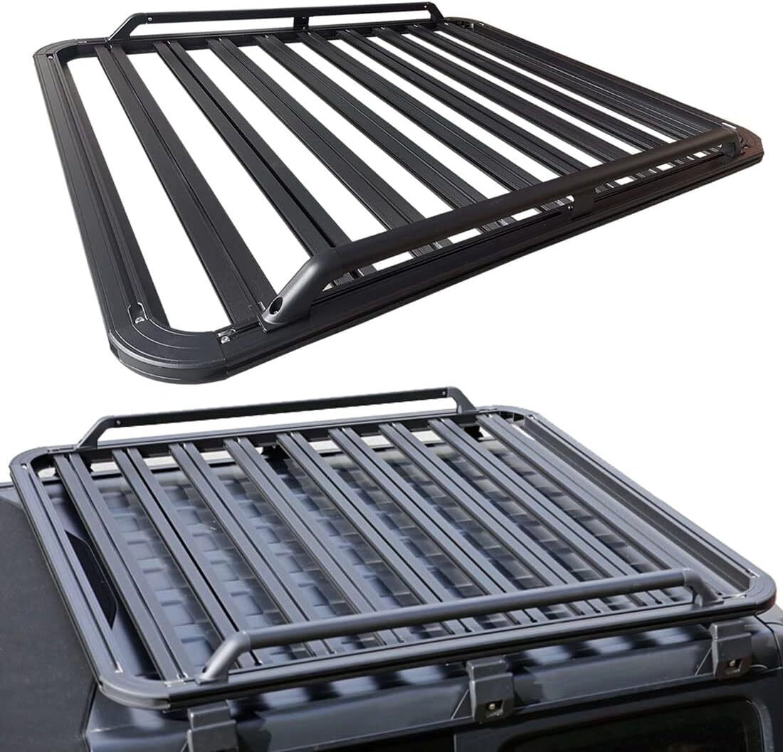 Roof Rack Rooftop Cargo Basket for 2018-2025 Jeep Wrangler JL 2/4 Doors Carrier