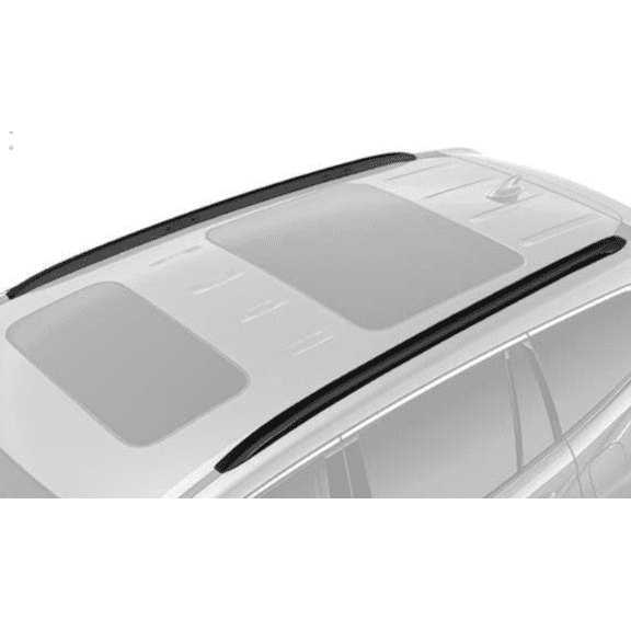 Roof Rack Side Rails for 2016-2022 Honda Pilot Roof Rails Black Luggage Carrier