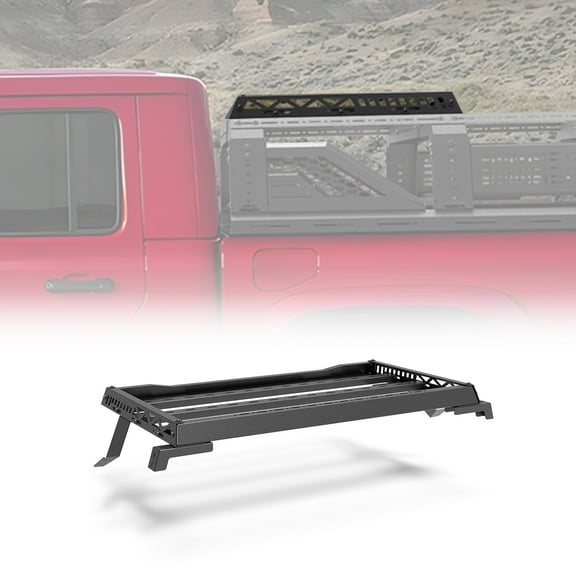 Roof Rack for Universal,Equipped with Brackets for Modular Overland Bed Rack(Front),Holds Cargo Weighing up to 660lbs