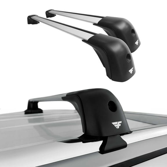 Roof Racks Cross Bars for Ford Ranger Raptor 2019-2023 Aluminium 220lb Silver