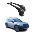 thumbnail image 1 of Roof Racks Cross Bars for Land Rover Freelander 1999-2006 Aluminium 220lb Black, 1 of 10