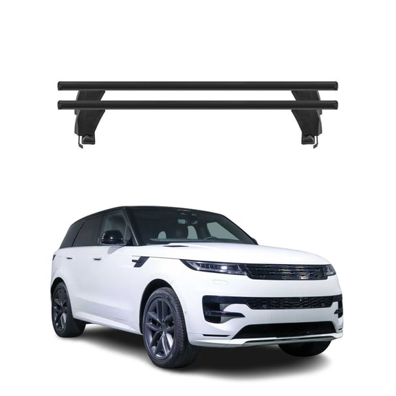 Roof Racks Cross Bars for Land Rover Range Rover Sport III 2022-25 Alu Black 2x