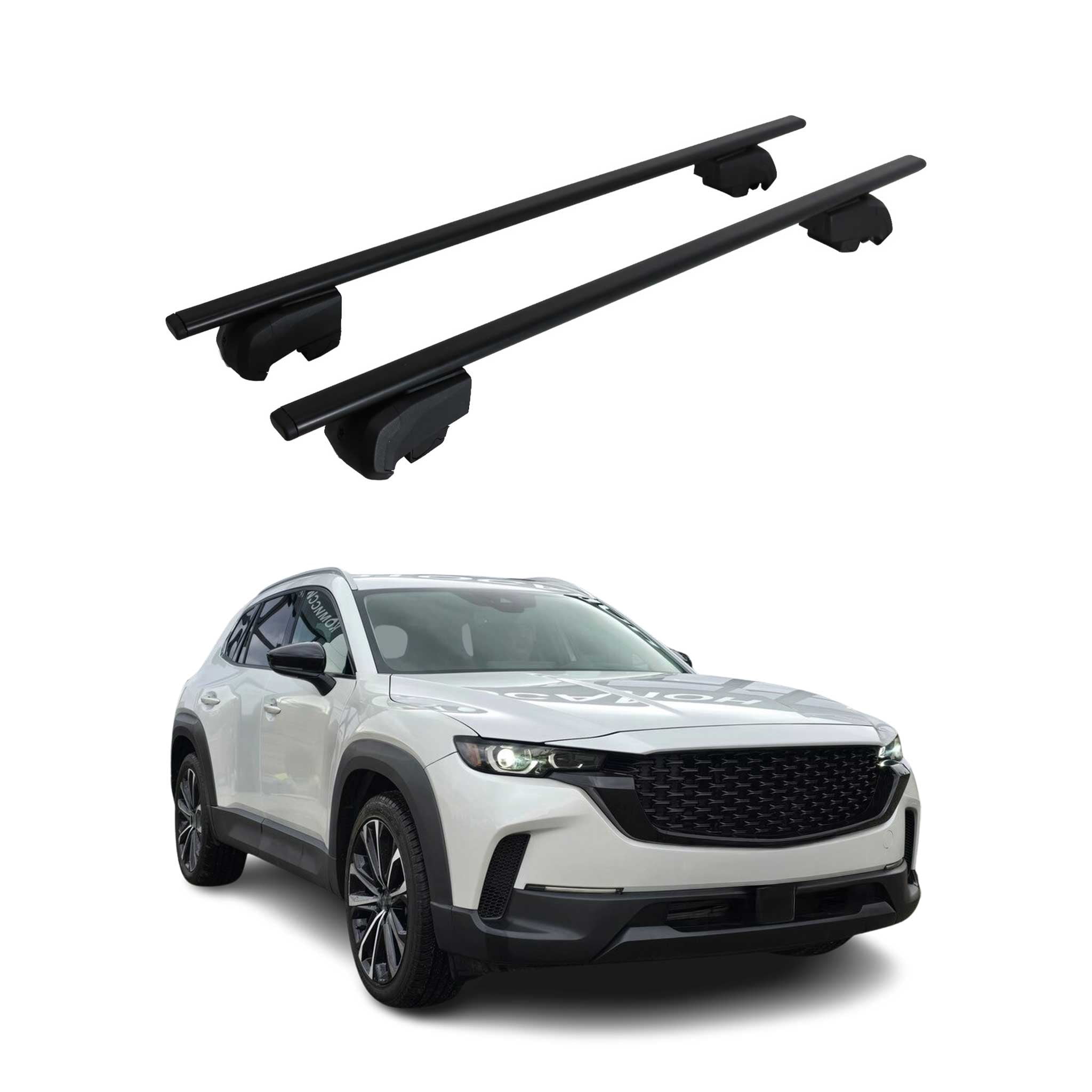 2023-2026 Mazda CX-50 Roof Rack Cross Bars Black - Walmart.com