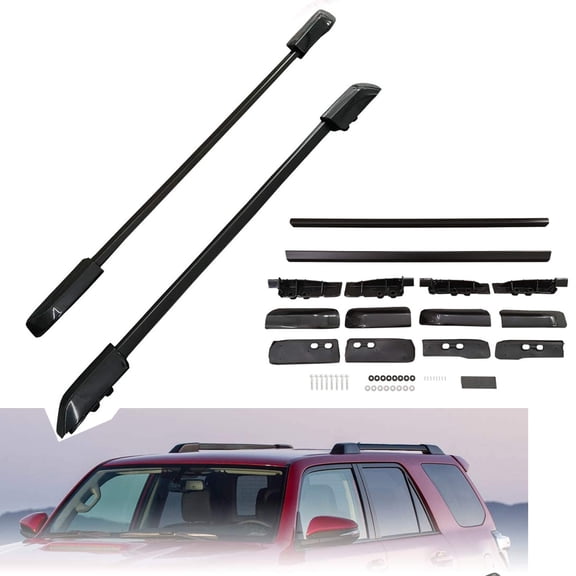 Roof Racks Side Rails for Toyota 4Runner 2010-2024 Top Rails Cargo Carrier Black