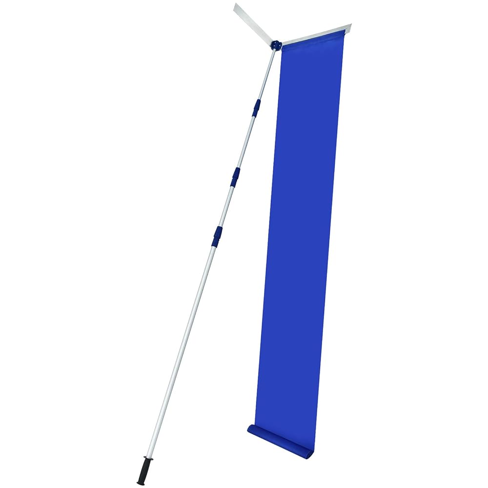Roof Rake, Adjustable Telescoping Aluminum Roof Rake For Removal With