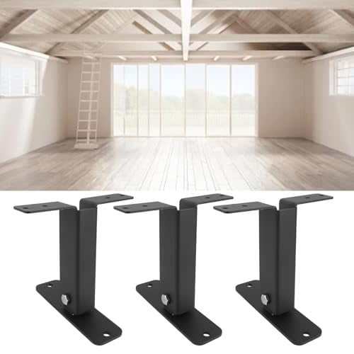 Roof Riser Beam Brackets, 3PCS Stainless Steel Heavy Duty Post to Beam ...