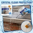 thumbnail image 1 of Roof Sealant Waterproof, Waterproof Sealant, 10Oz, Rubber Roof Coating, Gutters, Pools, PaintandBrush Set, Waterproof Gloves, Wall Repair, 2inFlat, 3 Brush, 2 Pair, 1 of 5