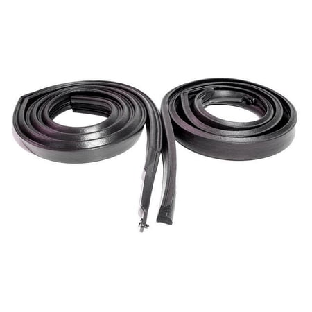 Roof Side Rail Seal Kit 2 Piece Set - Compatible with 1965 - 1966 Buick LeSabre Hardtop 4-Door
