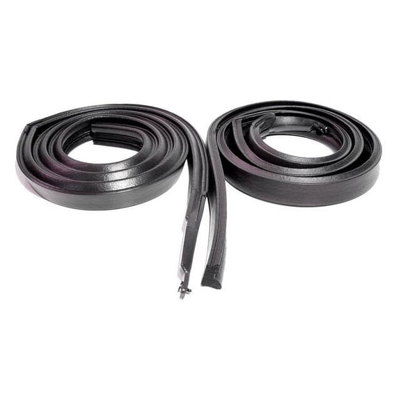 Roof Side Rail Seal Kit 2 Piece Set - Compatible with 1966 Chevy Caprice Hardtop 4-Door