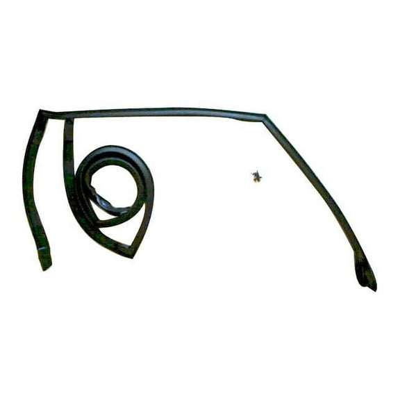 Roof Side Rail Seal Kit 2 Piece Set - Compatible with 1971 - 1978 Cadillac Eldorado 1972 1973 1974 1975 1976 1977