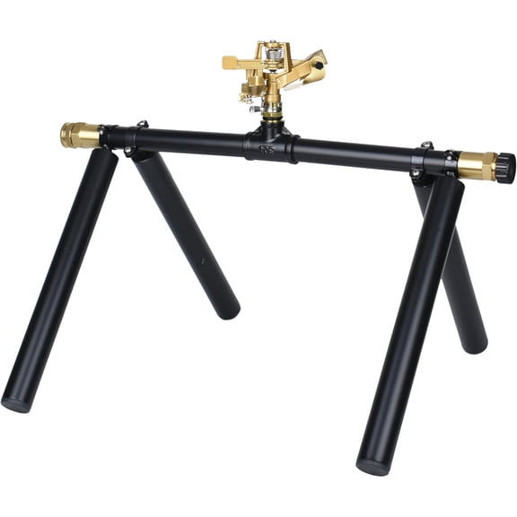 Roof Sprinkler System for Wildfire Defense with 360 Spray Protection Set on Rack