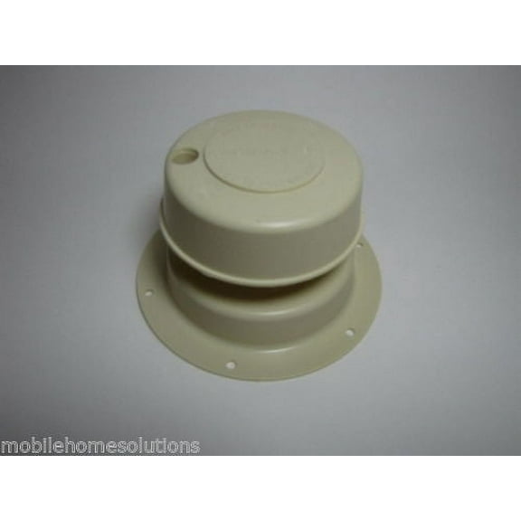 Roof Vent Cap Plastic Mobile Home Parts Off White Camco RV Camper Trailer