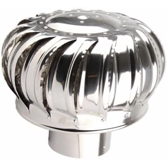 Roof Ventilator Automatic Silent Stainless Steel Pipefit Roof Ventilating Fan Wind Turbines Air Vent Attic Ventilator$$Tools & Hardware Other