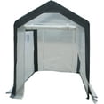 Roof Walk In Portable Garden Hot House Fully Enclosed Screend Windows