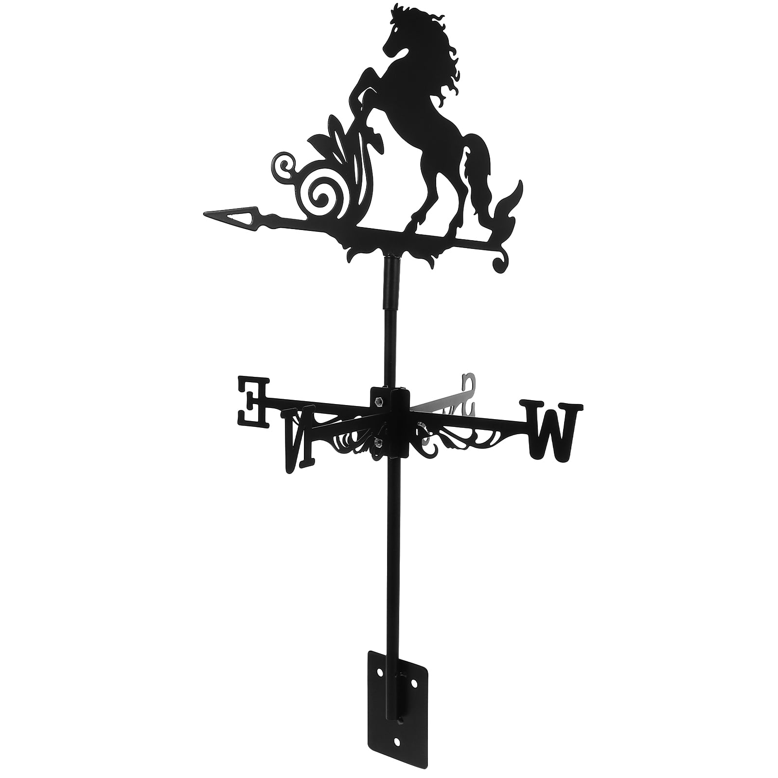 Roof Weather Vane Decor Metal Direction Vane Weathervane Metal Weather
