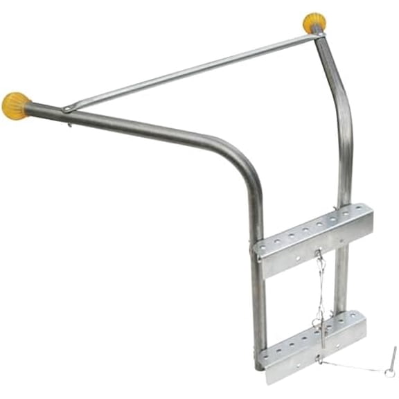 Roof Zone Height Adjustable Roofing Standoff Safety Ladder Stabilizer w/Surface Protection | Quick Connect Assembly | Great for Residential/Commercial/Industrial$$Tools