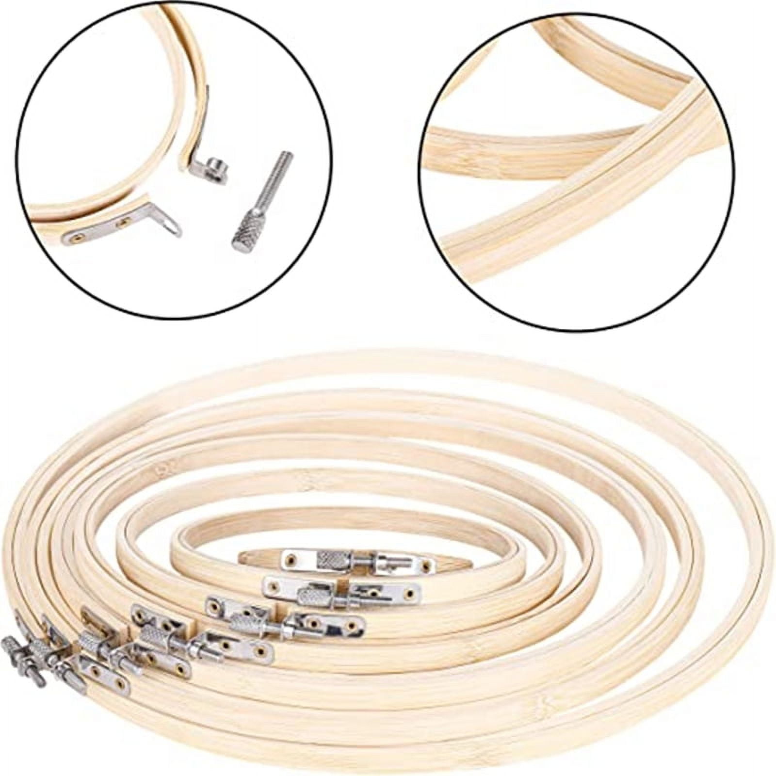 Roofei 10 Pieces 4 Inch Embroidery Hoops Bulk Wholesale Cross