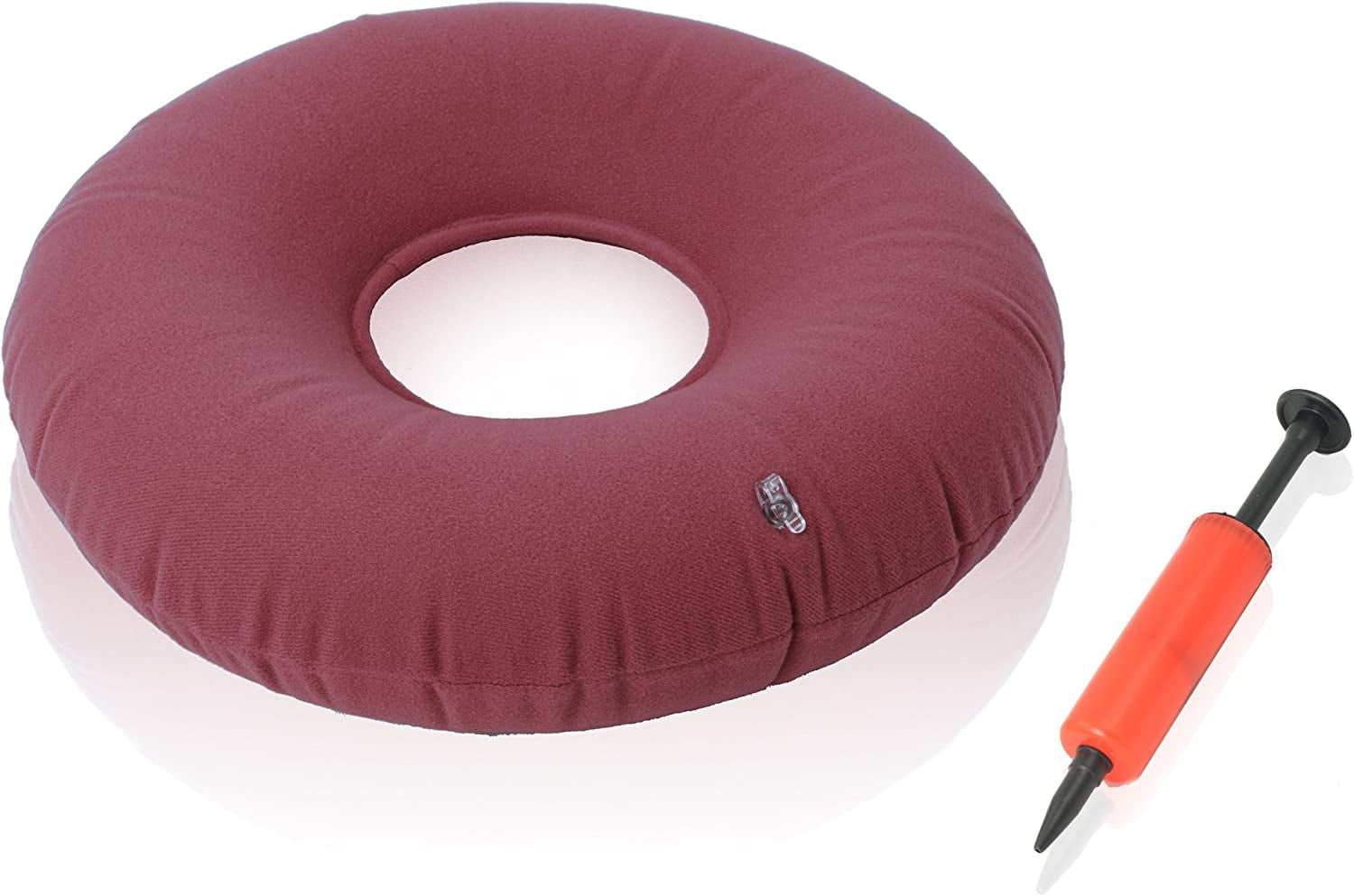 2 Pack Donut Pillow for Tailbone Pain, Inflatable Donut Cushion Seat with A  Pump, Hemorrhoid Seat Cushion, Round Wheelchairs Seat Cushion for Home