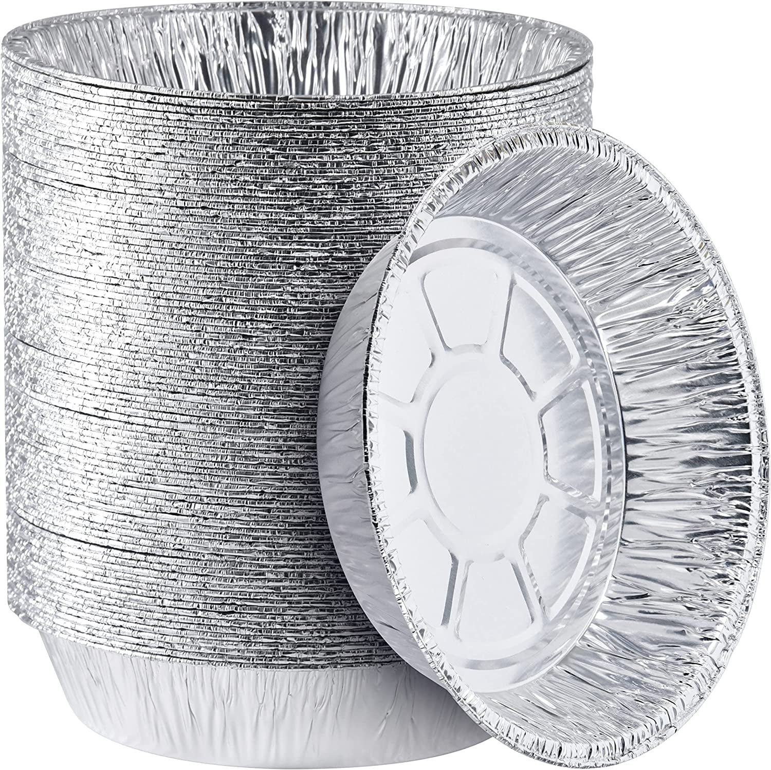 Disposable Aluminum Pie Pans - 9 Inch Freezer & Oven Safe (5000 Count)
