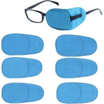 Roofei 6 Pack Kids Eye Patches, Eye Patches for Kids Glasses, Boys Right Eye Patches, for Kids Treating Lazy Eye Strabismus Amblyopia and After Surgery Recovery of Eye Patches (Blue)