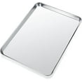 Roofei Small Stainless Steel Sheet Baking Pan Baking Pan Tray Nonstick