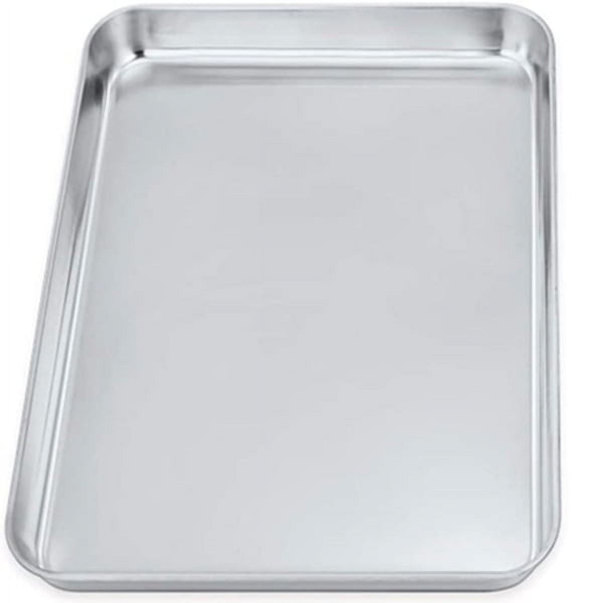 Roofei Stainless Steel Baking Sheet Pan Toaster Oven Tray Rectangle