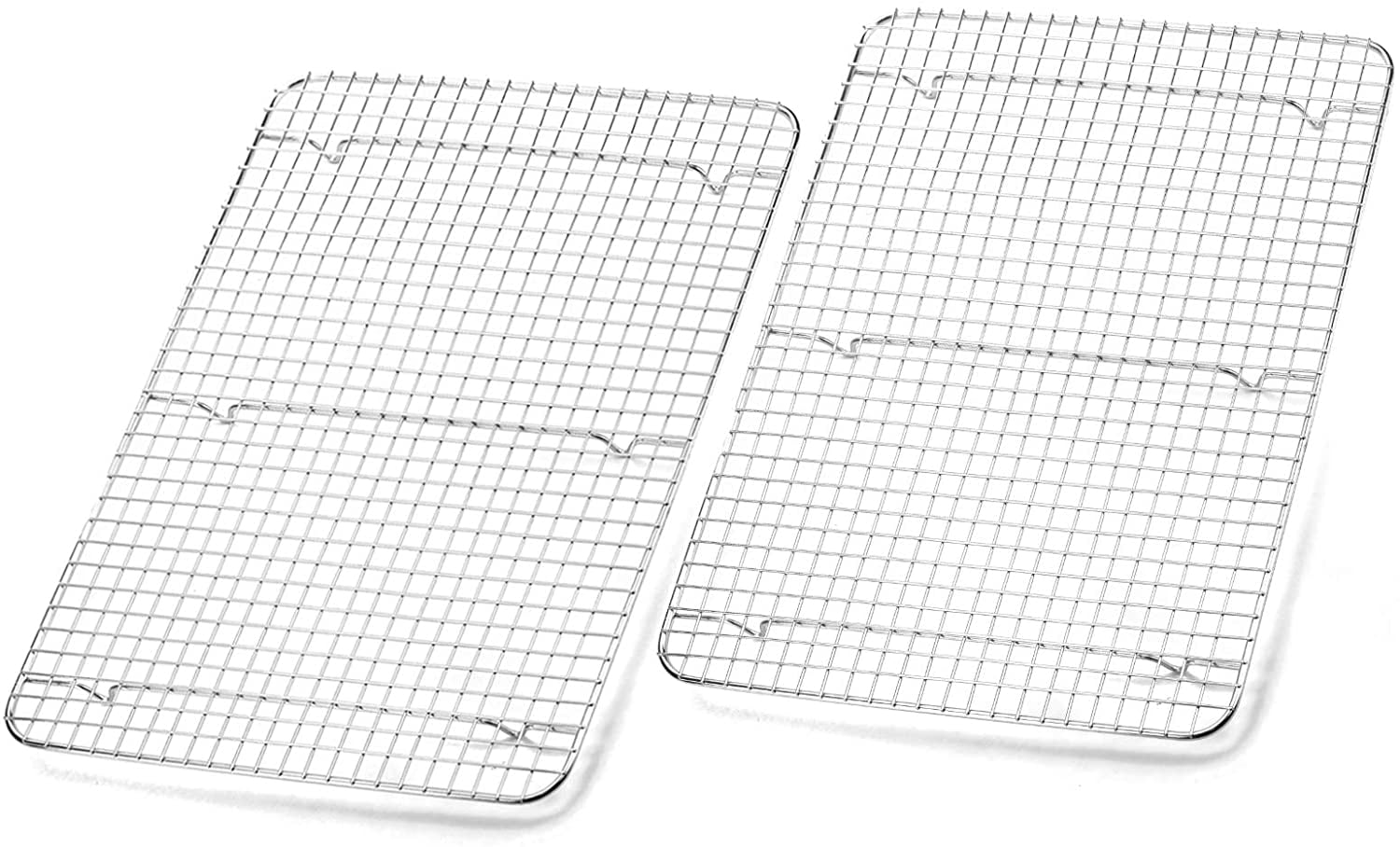 Roofei Stainless Steel Nonstick Wire Grid Baking Tray Cake Cooling Rack