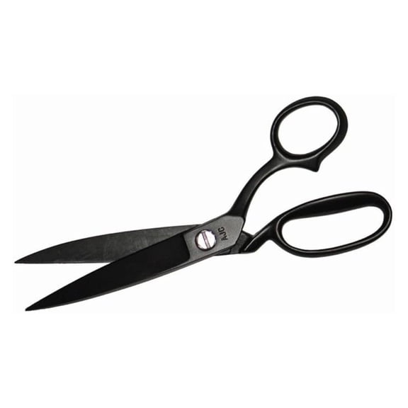 Roofing Shears 10 Inch - Non-Stick Coated Metal Cutting Shears - Heavy Duty Roof Bent Shear for Roofing - Adjustable Screw, Forged Steel