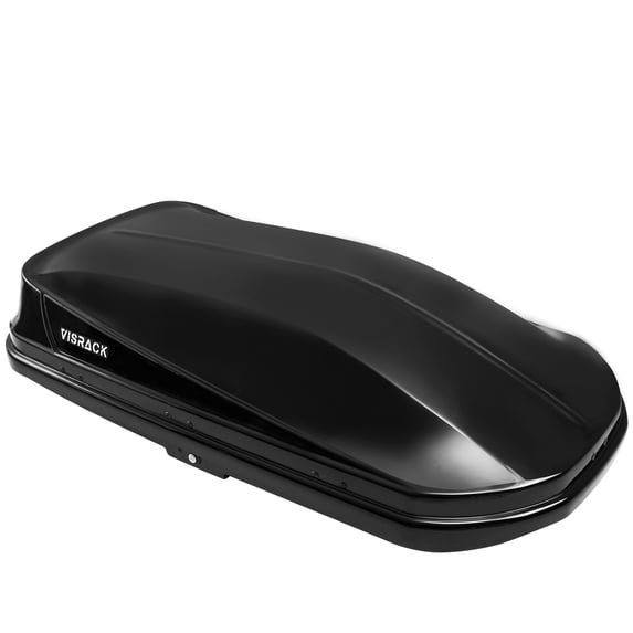 Rooftop Cargo Carrier For Car Storage Lockable Heavy Duty Hard Shell Roof Luggage Box 14 Cubic Feet (Tool-Free Install)