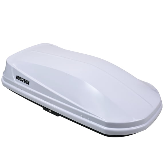 Rooftop Cargo Carrier For Car Storage Lockable Heavy Duty Hard Shell Roof Luggage Box 14 Cubic Feet (Tool-Free Install)