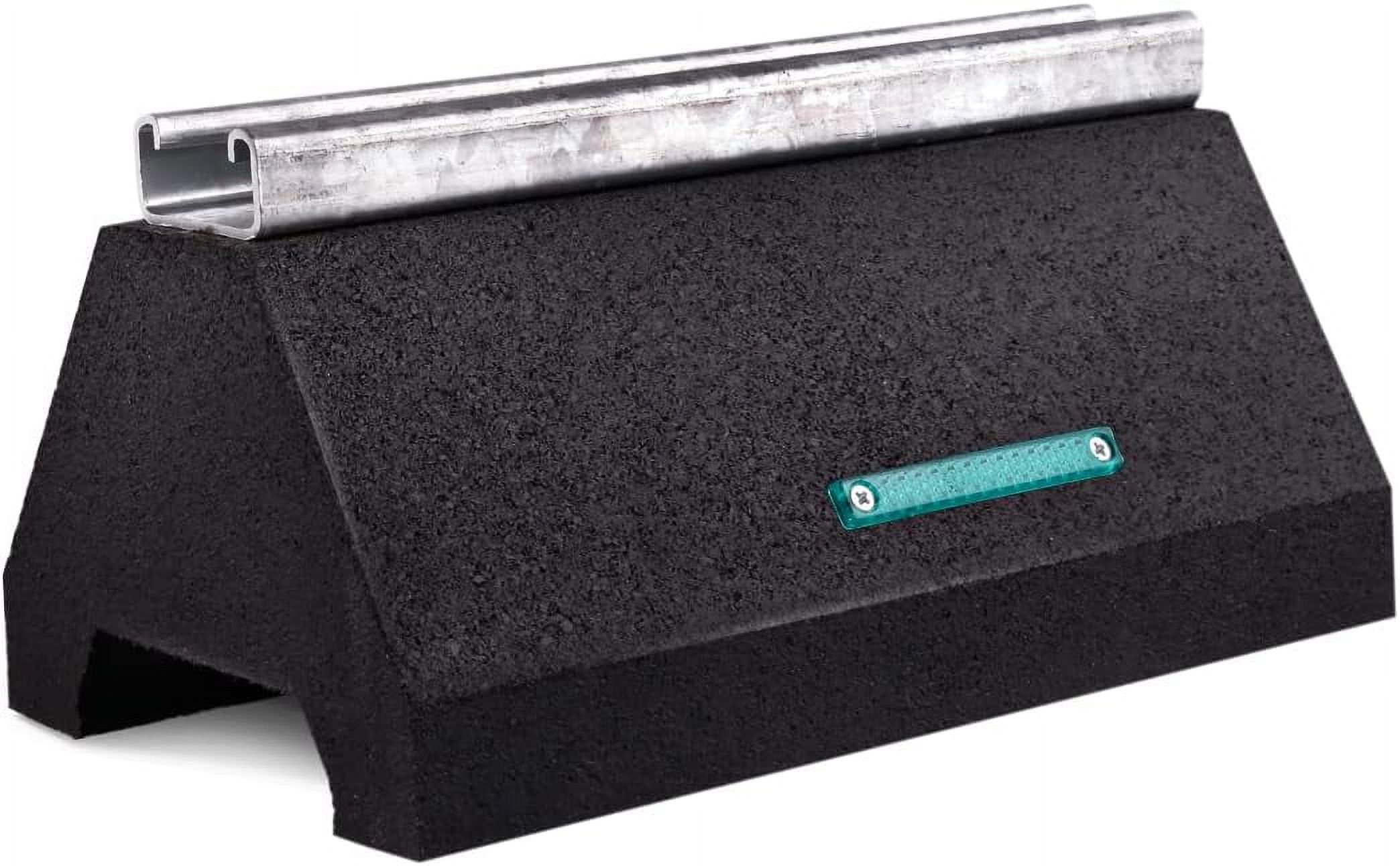 Rooftop Pipe Support Block With Galvanized Steel Strut Sleeper Curb