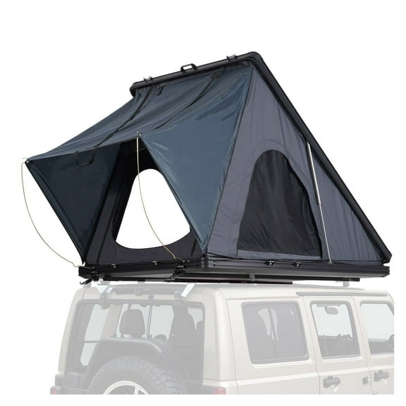 Rooftop Tent Hard Shell 2-3 Person Waterproof for Jeep SUV Truck w/ Ladder