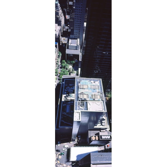Rooftop of Museum of Modern Art, Midtown, Manhattan, New York City, New York State, USA Poster Print (36 x 12)