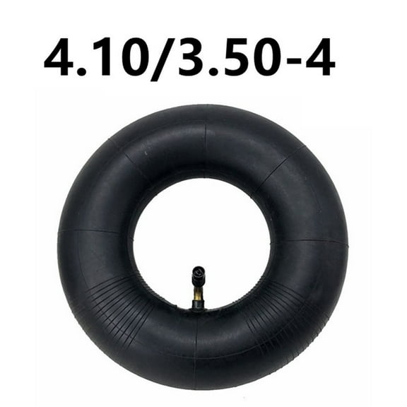 Rooha 10 Inch 4.10/3.50-4 Bent Valve Trolley Mobility Scooter Kart 260X85 Inner Tube Rubber Not Easy To Deform Cycling Replacement