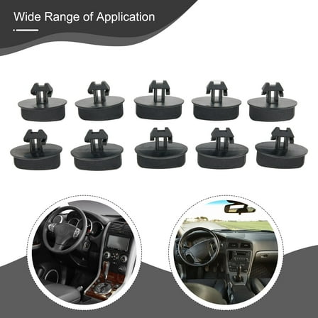 Rooha 10Pcs/Set Car Bumper Lower Deflector Retainer Clip Car Accessories 68034329Aa For Jeep For Grand For Cherokee Front Skirt Clip